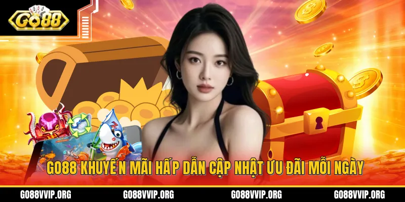 GO88 Khuyến Mãi Hấp Dẫn Cập Nhật Ưu Đãi Mỗi Ngày